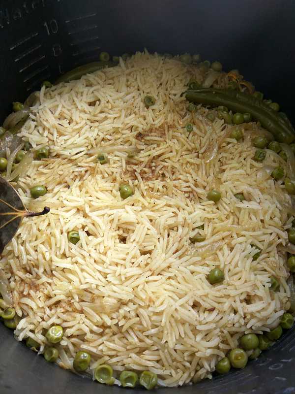 Peas Pulao