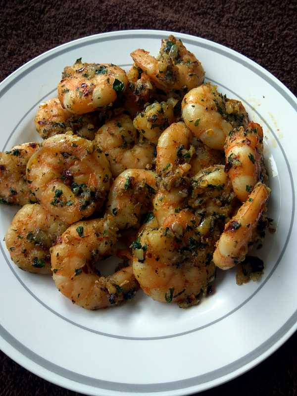 Garlic Prawns