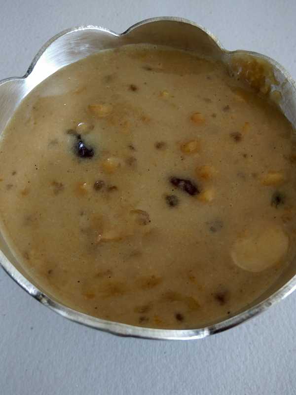 Senagapappu saggubhiyam payasam