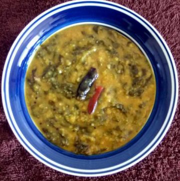 Spinach dal