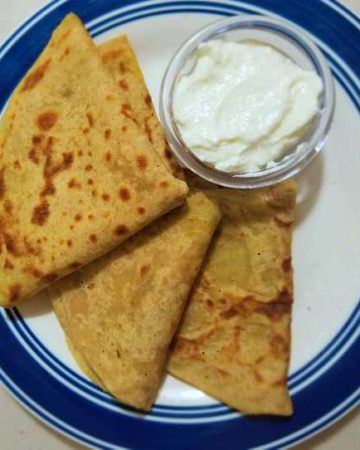 Sweet Potato Paratha