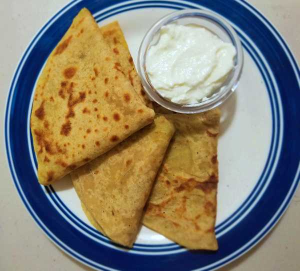 Sweet Potato Paratha